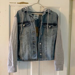 Jean Jacket Hoodie/Sweatshirt